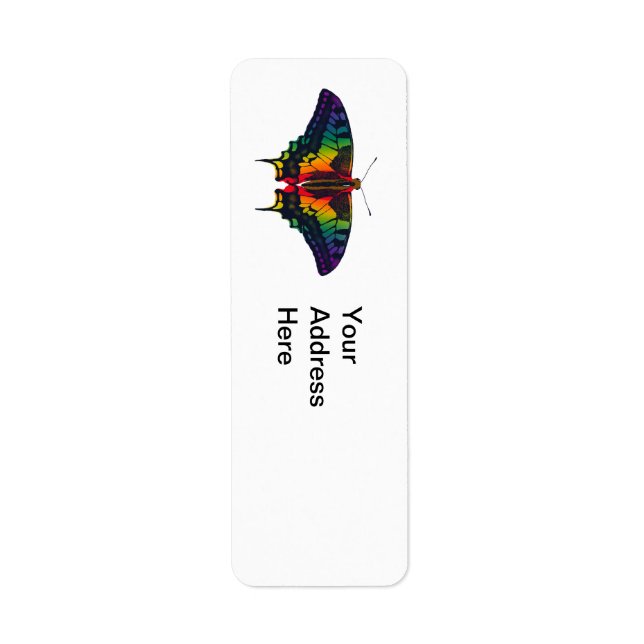 Philadelphia Rainbow Pride Flag Swallowtail (Front)
