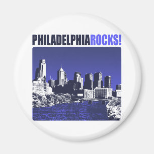 Philadelphia Rocks! Magnet