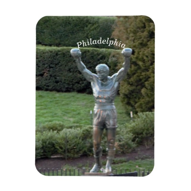 Philadelphia Rocky Statue Magnet (Vertical)