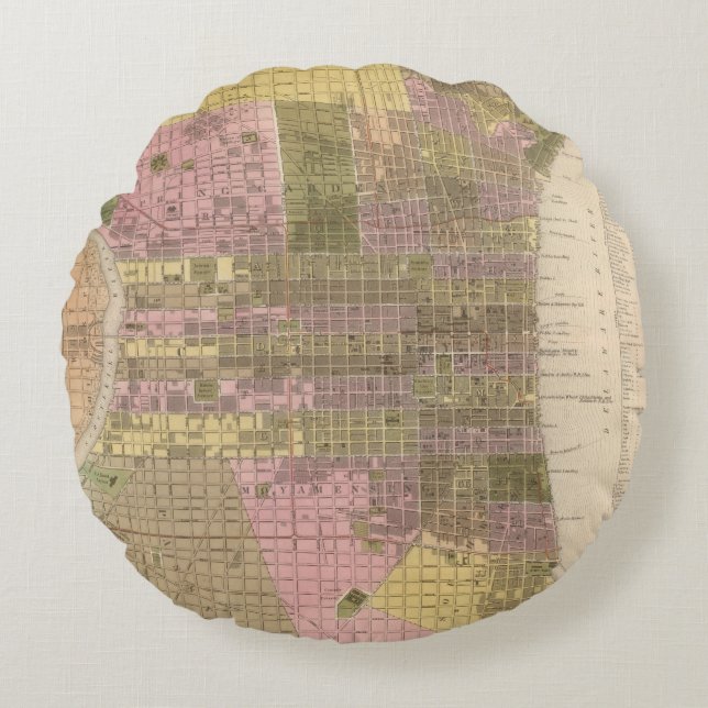 Philadelphia Round Cushion (Front)