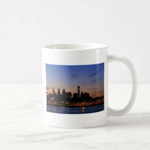 Philadelphia Skyline at Twilight Coffee Mug