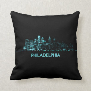 Philadelphia Skyline Cushion