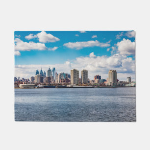 Philadelphia Skyline Doormat
