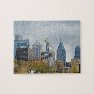 Philadelphia Skyline from the River Walk Jigsaw Puzzle