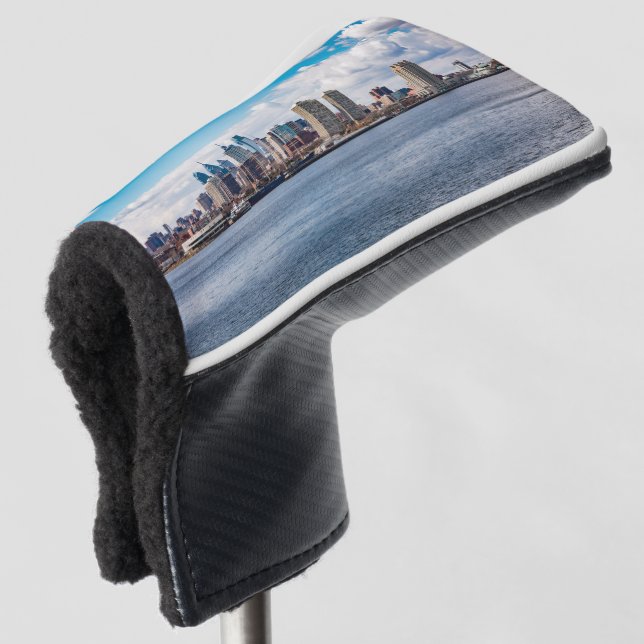Philadelphia Skyline Golf Head Cover (3/4 Front)