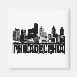 Philadelphia Skyline Magnet