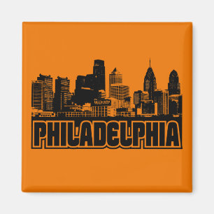 Philadelphia Skyline Magnet