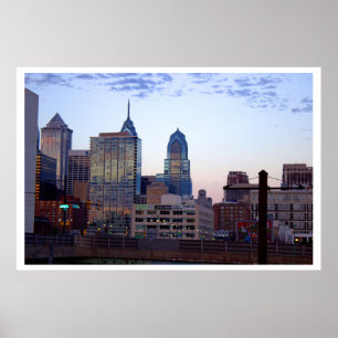 Philadelphia Skyline Photo Poster