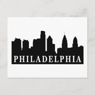 Philadelphia Skyline Postcard