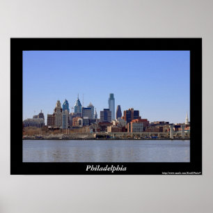 Philadelphia Skyline Poster