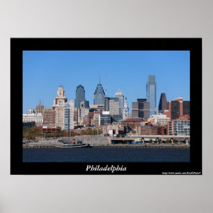 Philadelphia Skyline Poster