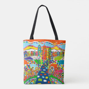 Philadelphia Skyline Tote Bag