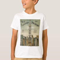 Philadelphia Skyscrapers (1898 Vintage Poster)