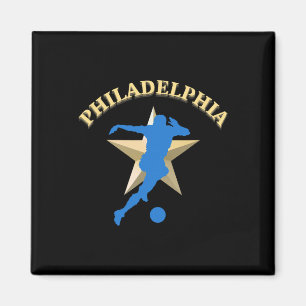 Philadelphia Soccer Fan Support Stadium Show Your  Magnet