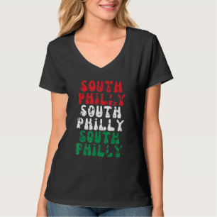 Philadelphia South Philly Italian Flag City Brothe T-Shirt
