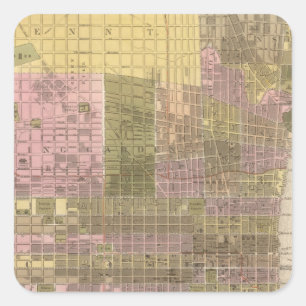 Philadelphia Square Sticker