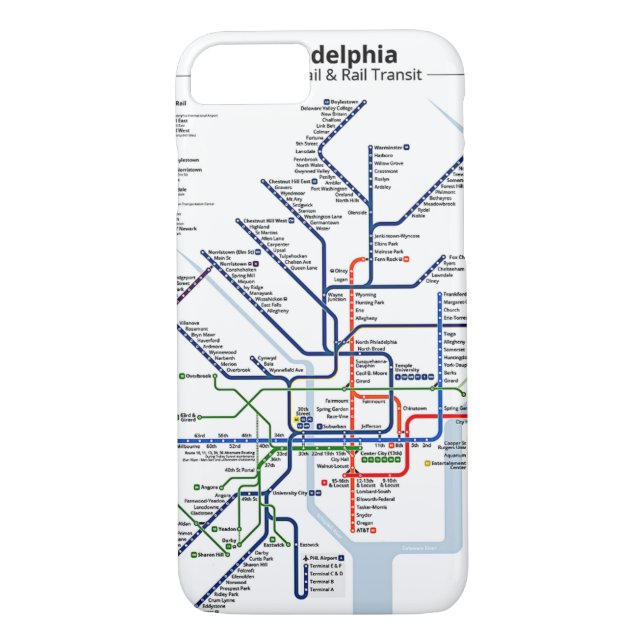 Philadelphia subway  Case (Back)