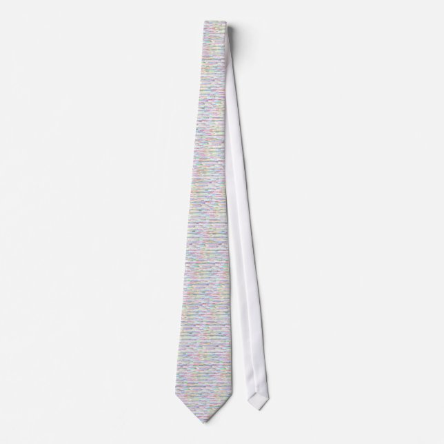 Philadelphia Text Design II Tie (Front)