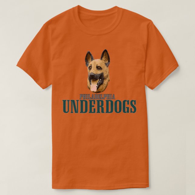 Philadelphia Underdogs  T-Shirt (Design Front)