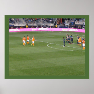 Philadelphia Union Soccer Game Poster