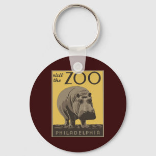 Philadelphia Zoo Key Ring