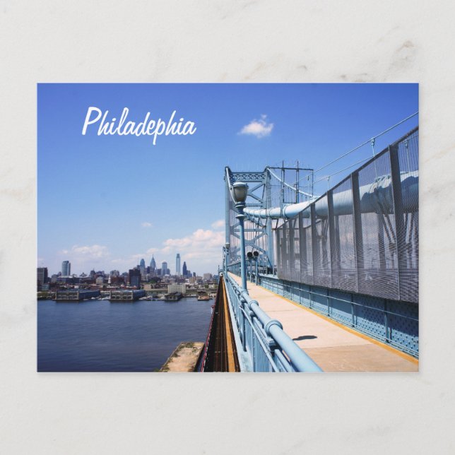 Philadephia PA Postcard (Front)