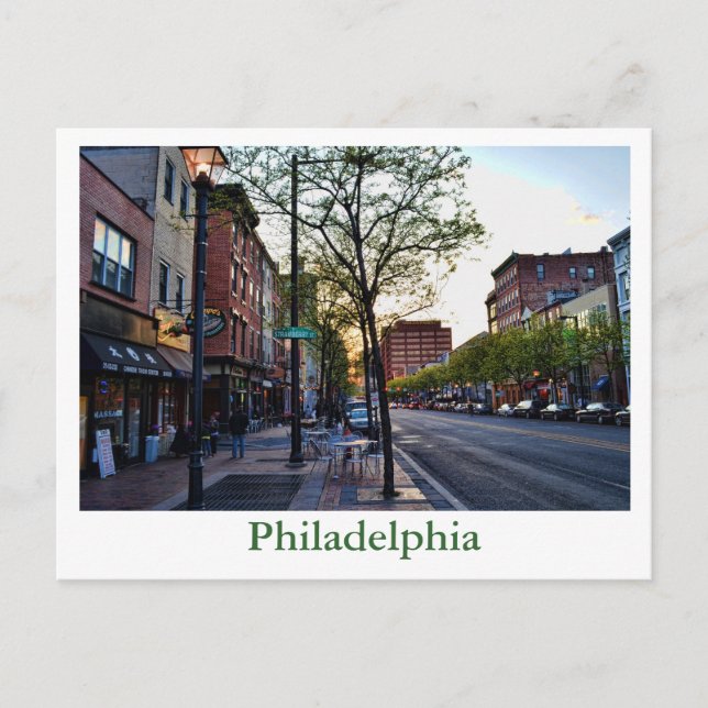 Philadephia, PA Postcard (Front)