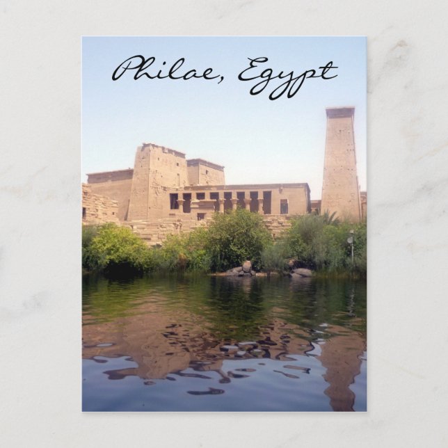 philae egypt postcard (Front)