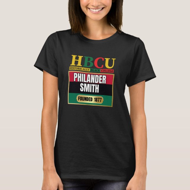 Philander Smith, PSC, HBC Graphic T-Shirt (Front)