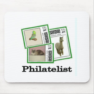 Philatelist 3 mouse mat
