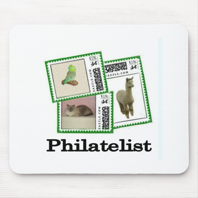 Philatelist 3 mouse mat (Front)