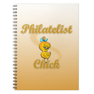 Philatelist Chick Notebook