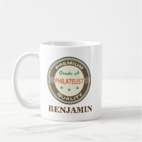 philatelist Personalised Office Mug Gift