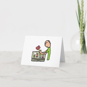 Philately Stamp Collecting Card