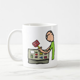 Philately Stamp Collecting Coffee Mug