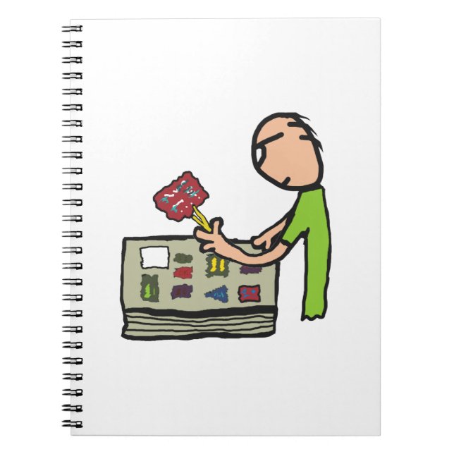 Philately Stamp Collecting Notebook (Front)