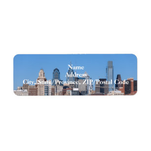 Phildadelphia Skyline Label