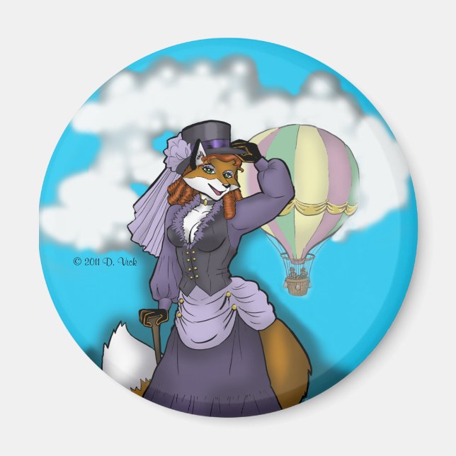 Philea Fogg Magnet (Front)