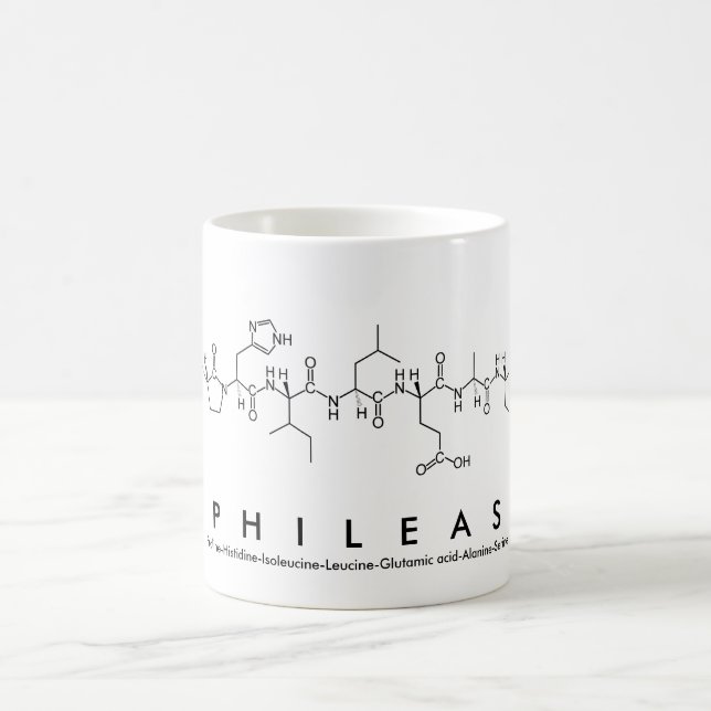 Phileas peptide name mug (Center)