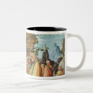Philemon and Baucis, c.1500 Two-Tone Coffee Mug