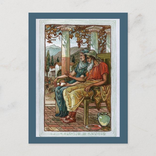 Philemon & Baucis Postcard (Front)