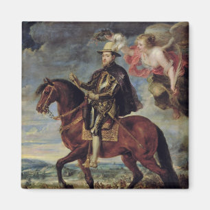Philip II Crowned by Victory, 1628 Magnet