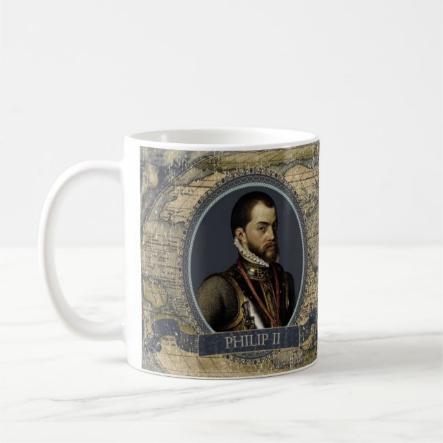 Philip II Historical Mug (Left)