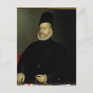 Philip II of Spain 1565 Postcard