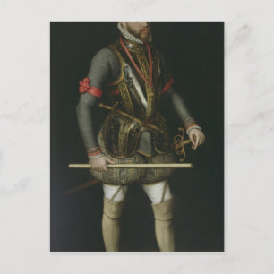 Philip II  of Spain Postcard