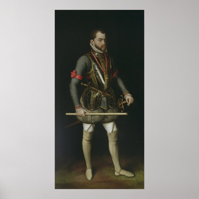 Philip II  of Spain Poster (Front)