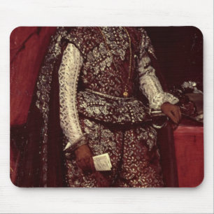 Philip IV  of Spain in Brown and Silver Mouse Mat