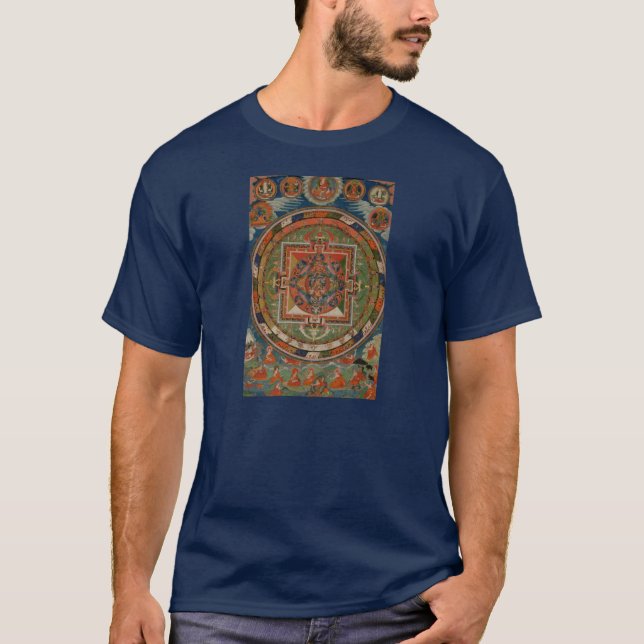 Philip Jacobs Fabric Tibetan Bardo Thangka T Shirt (Front)
