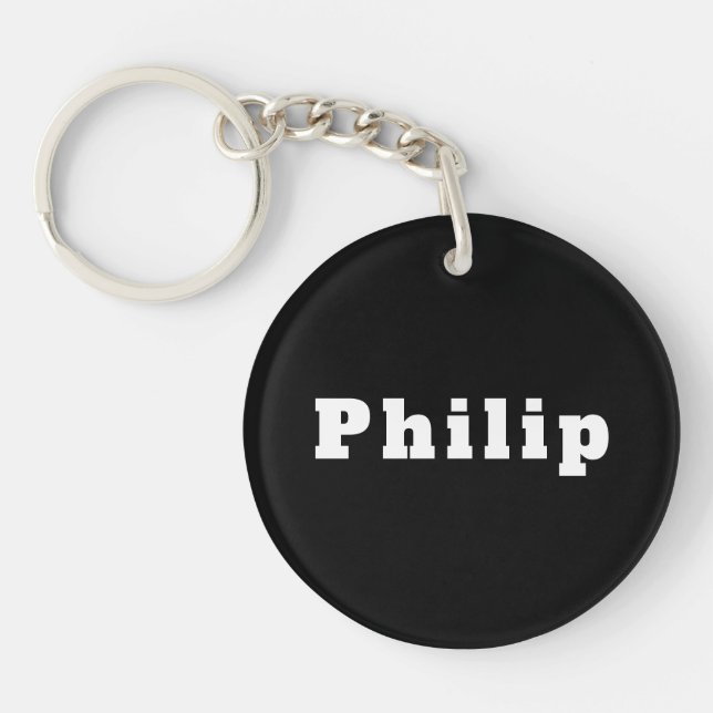 Philip Key Ring (Front)