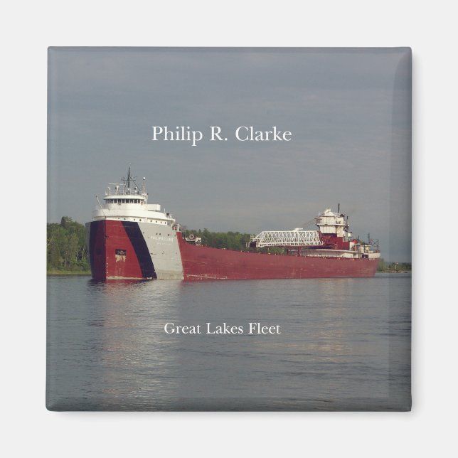 Philip R. Clarke magnet (Front)